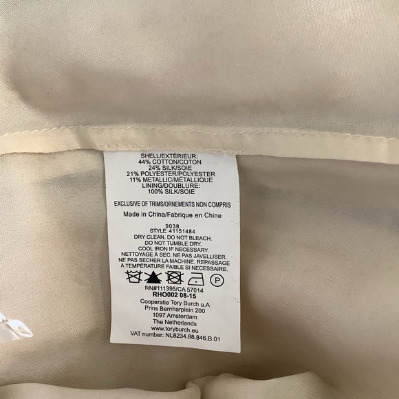 TORY BURCH Jacquard Silk Blend - Picture 4 of 5